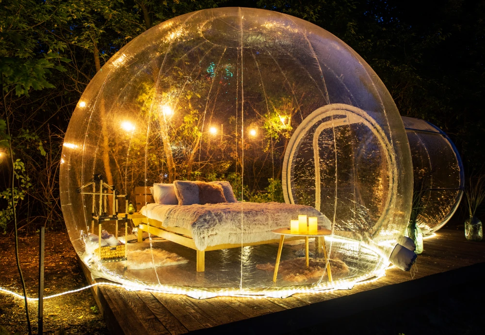 bubble tent pop up